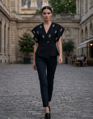 Emerald Luxe Statement Top