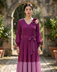Wrinkle Grace Dress