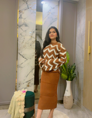Soft Knit Midi Dress