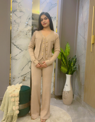 Modern Button Dress